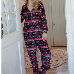 Natural Life Fleece Onesie Loungewear